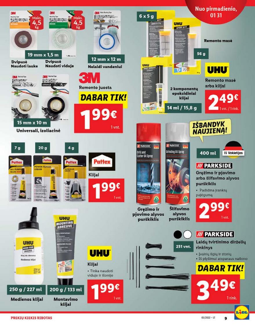 Ldil ne maisto leidinys akcijos nuo 
  2022-01-31 iki 
  2022-02-06 | Leidinukas.lt puslapis 9