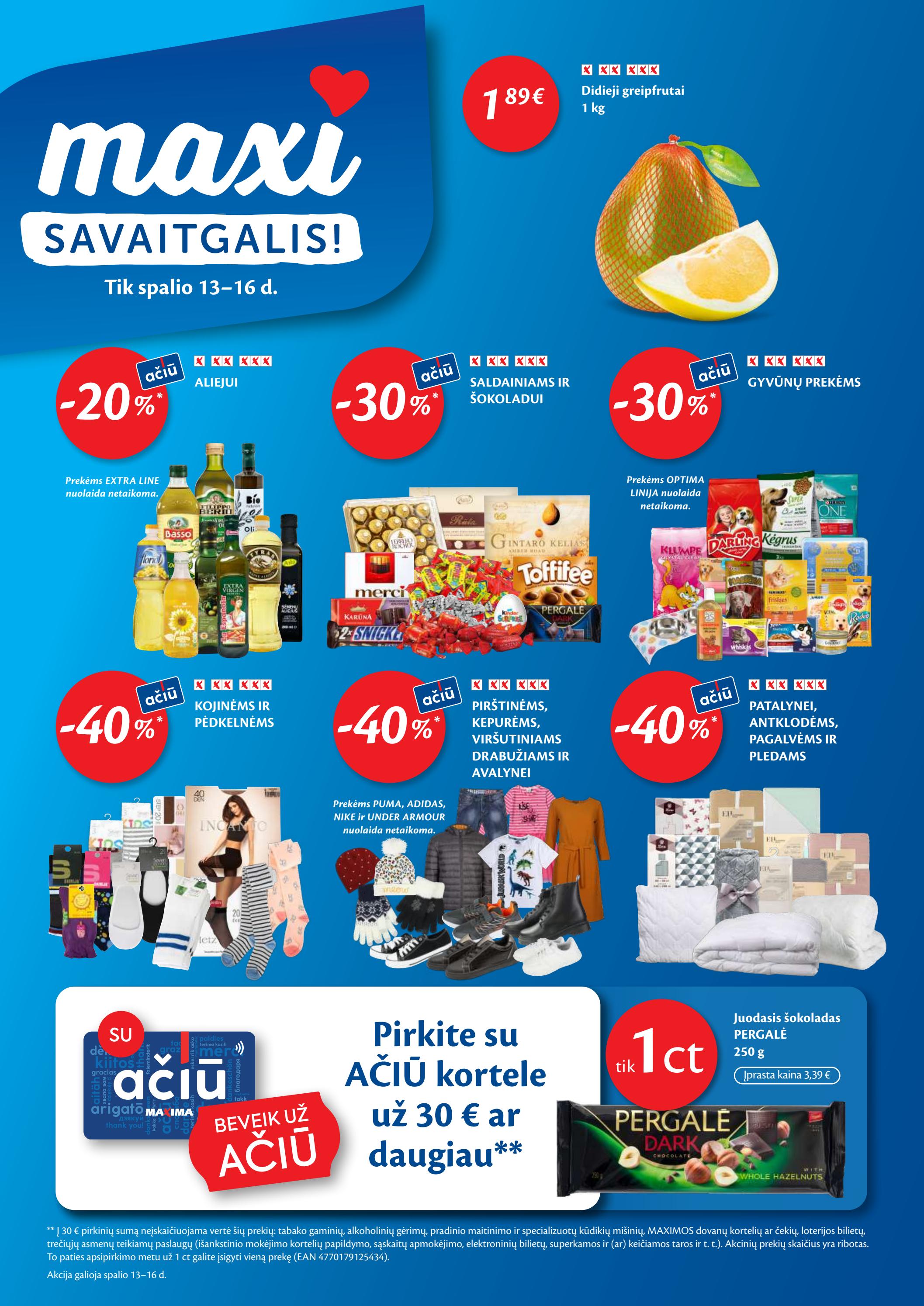 Maxima kaininis leidinys akcijos nuo 
  2022-10-11 iki 
  2022-10-17 | Leidinukas.lt puslapis 32