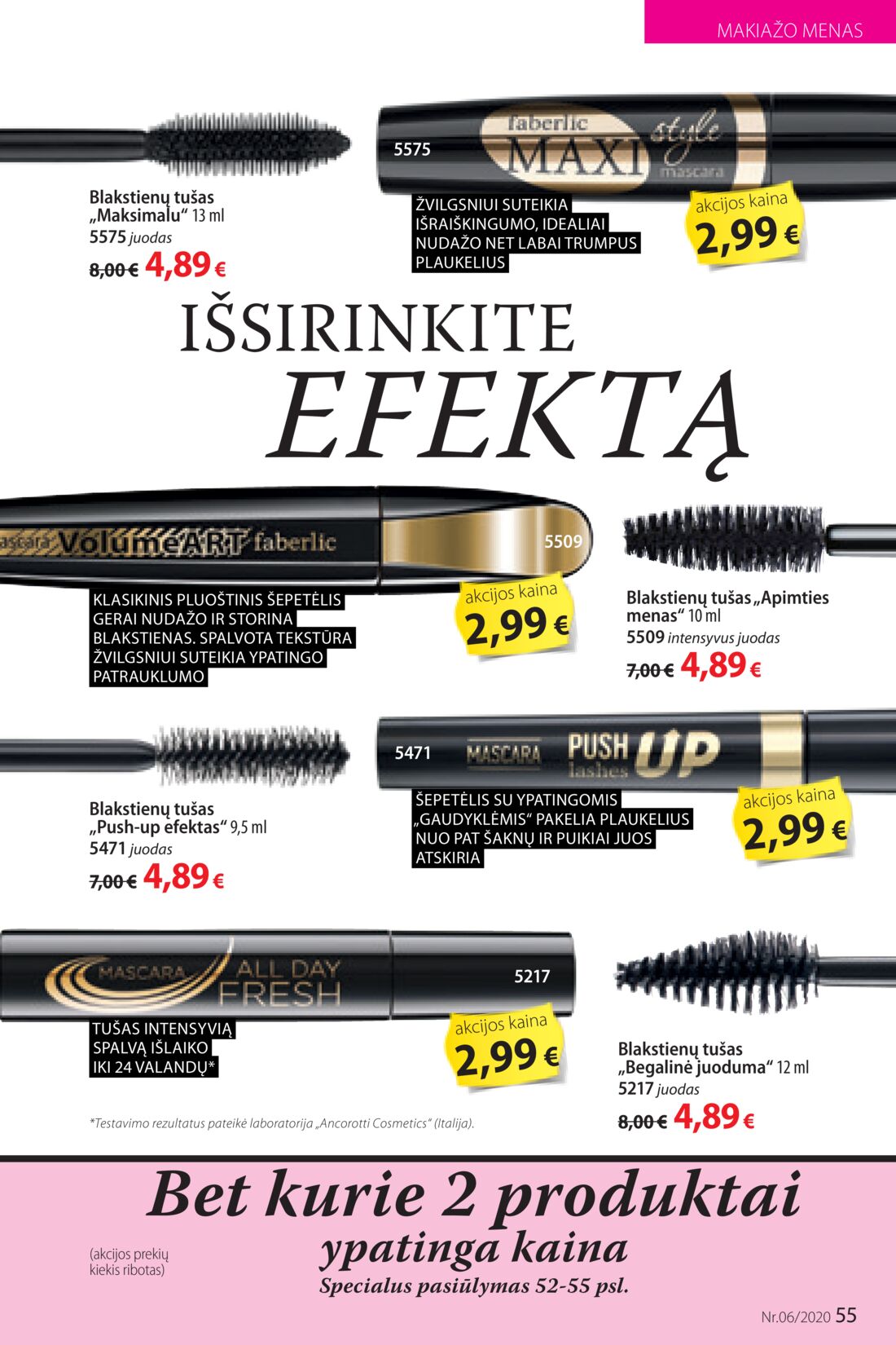 Faberlic leidinys akcijos nuo 
  2020-04-06 iki 
  2020-04-26 | Leidinukas.lt puslapis 55