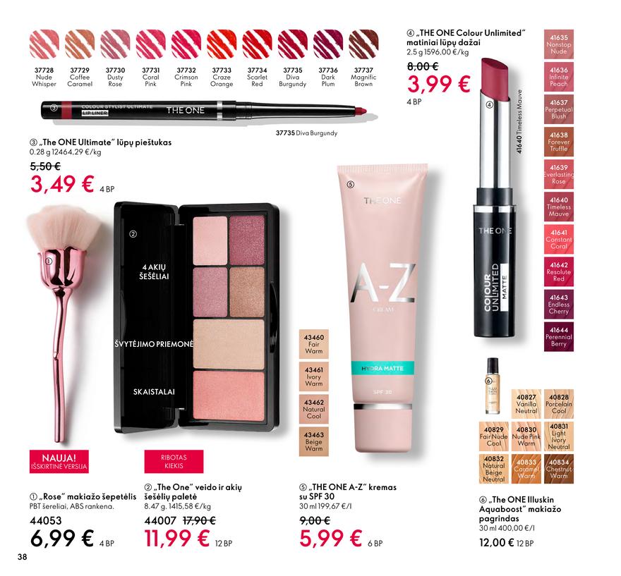Oriflame katalogas akcijos nuo 
  2022-03-01 iki 
  2022-03-31 | Leidinukas.lt puslapis 38