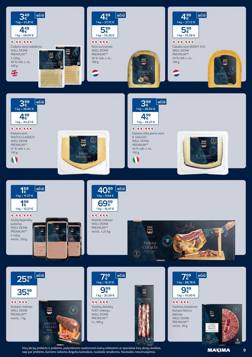 Maxima savaitinis leidinys 46 akcijos nuo
2024-11-12 iki
2024-11-18 | Leidinukas.lt puslapis 9