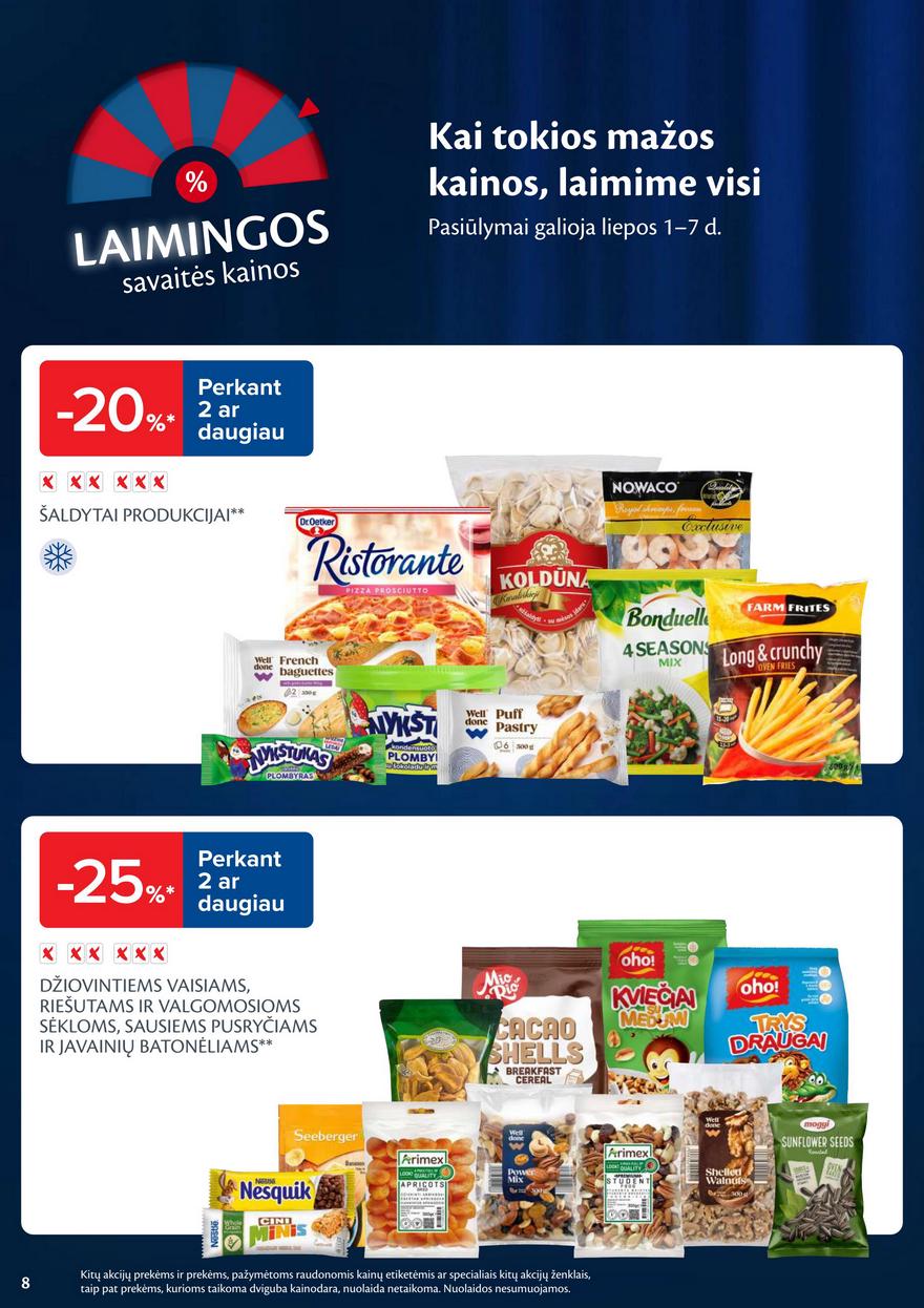 Maxima savaitinis leidinys 27 akcijos nuo 
  2025-07-01 iki 
  2025-07-07 | Leidinukas.lt puslapis 8
