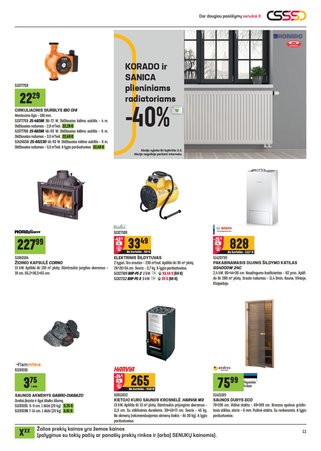 Senukai reklaminis leidinys akcijos nuo 
  2020-09-23 iki 
  2020-10-12 | Leidinukas.lt puslapis 11