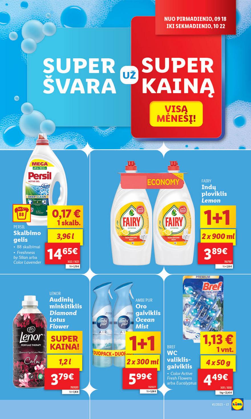 Lidl pasiūlymai akcijos nuo 
  2023-10-09 iki 
  2023-10-15 | Leidinukas.lt puslapis 48