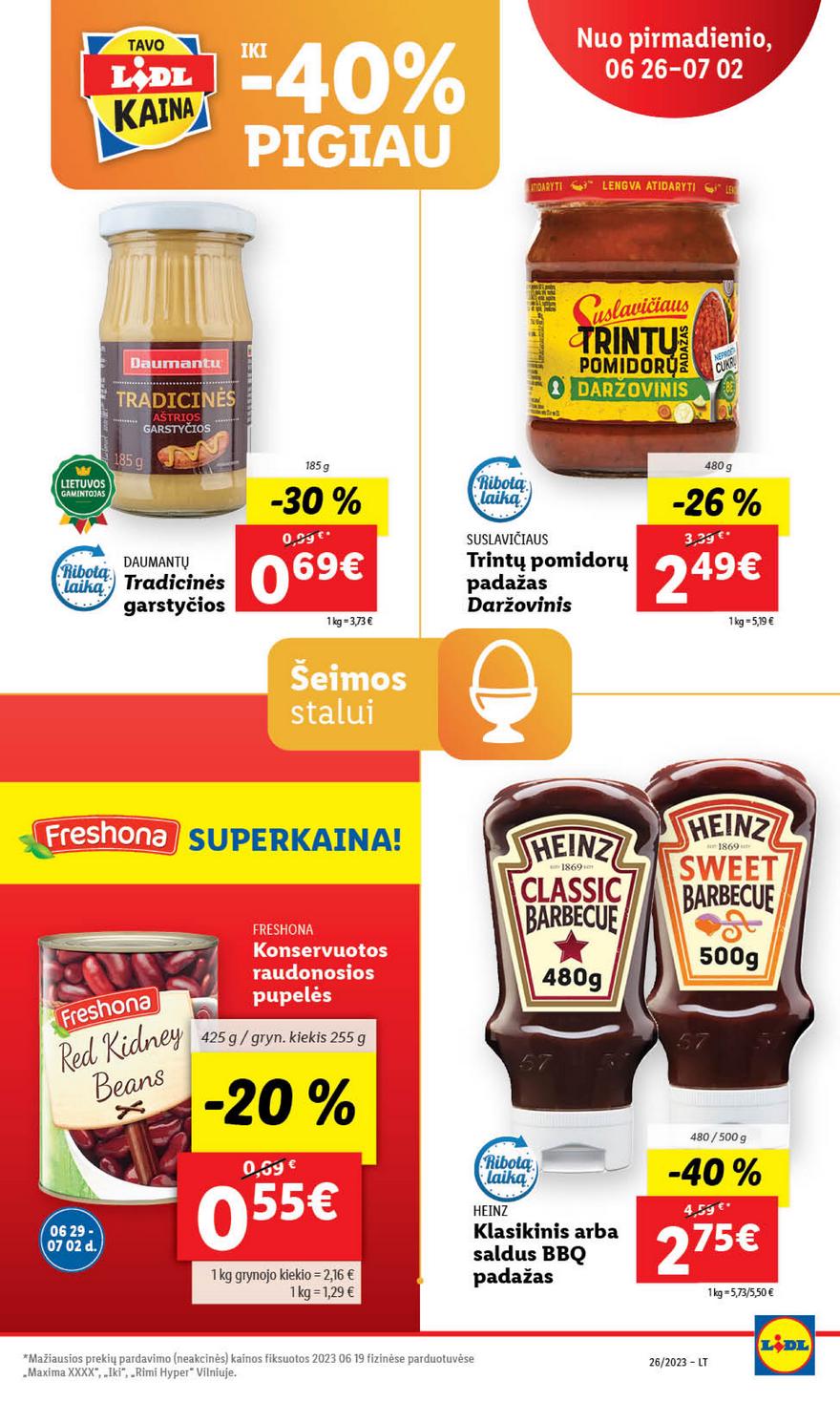 Lidl maisto prekių pasiūlymai akcijos nuo 
  2023-06-26 iki 
  2023-07-02 | Leidinukas.lt puslapis 41