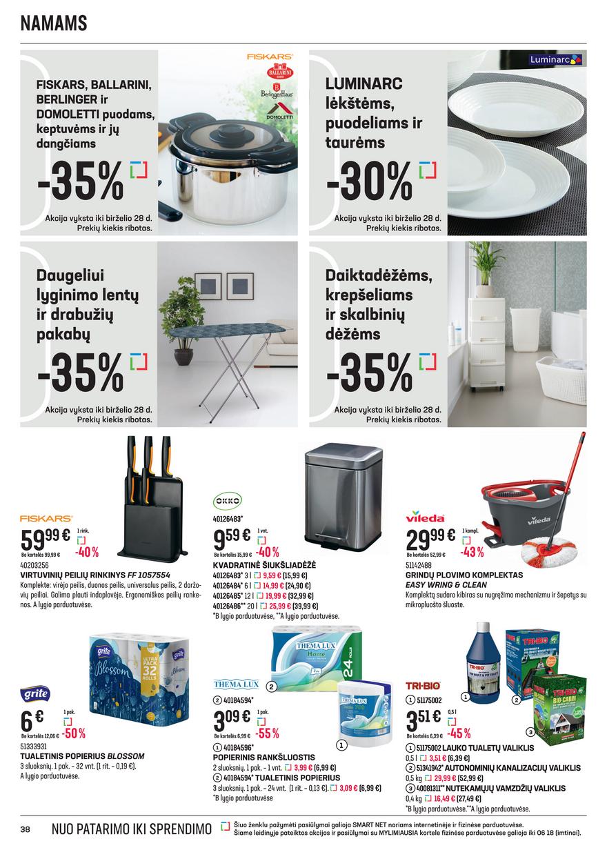 Senukai leidinys akcijos nuo 
  2022-06-15 iki 
  2022-06-28 | Leidinukas.lt puslapis 38