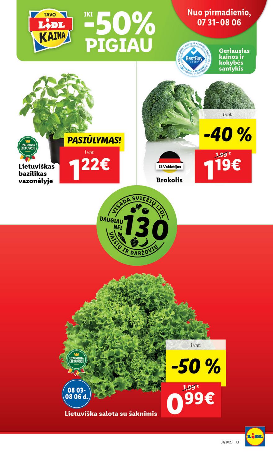 Lidl pasiūlymai akcijos nuo 
  2023-07-31 iki 
  2023-08-06 | Leidinukas.lt puslapis 17