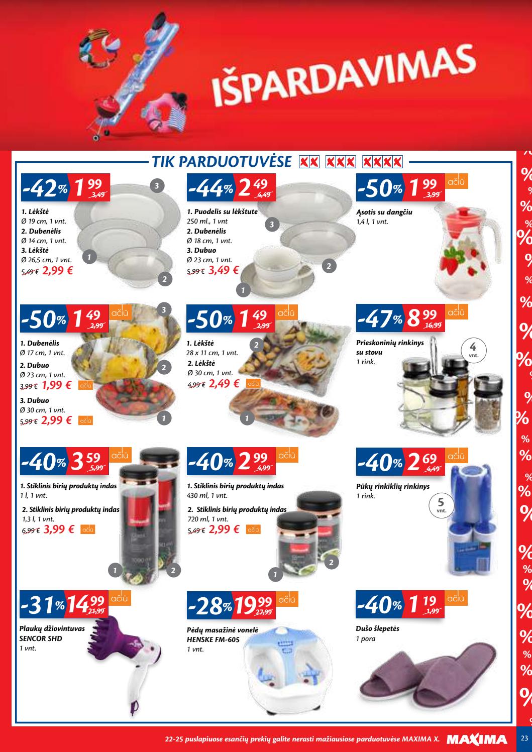 Maxima kaininis leidinys akcijos nuo 
  2020-07-14 iki 
  2020-07-20 | Leidinukas.lt puslapis 23