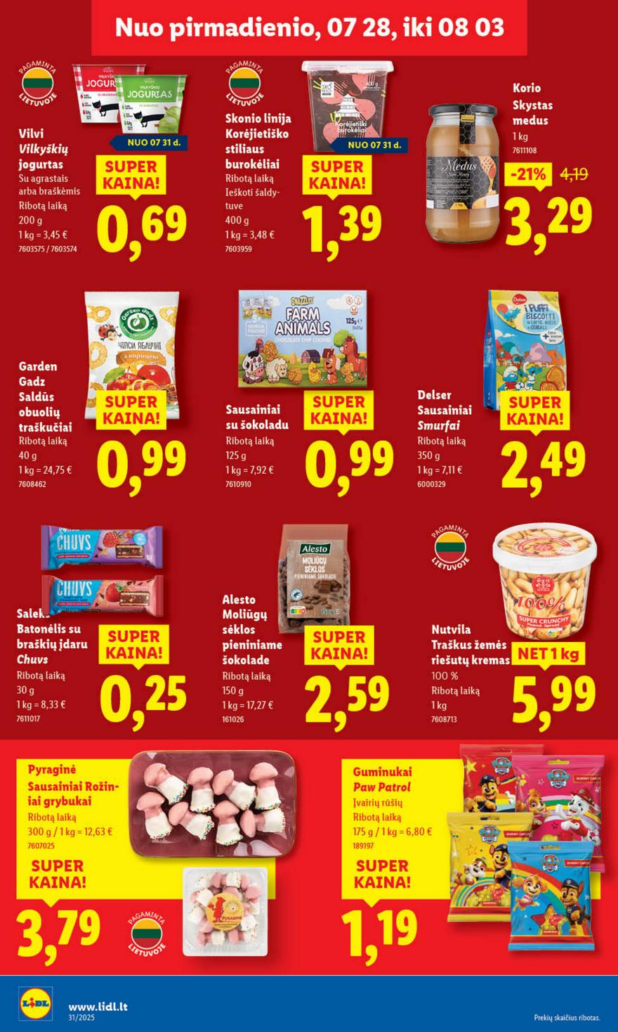 Lidl leidinys naujas akcijos nuo 
  2025-07-28 iki 
  2025-08-03 | Leidinukas.lt puslapis 32