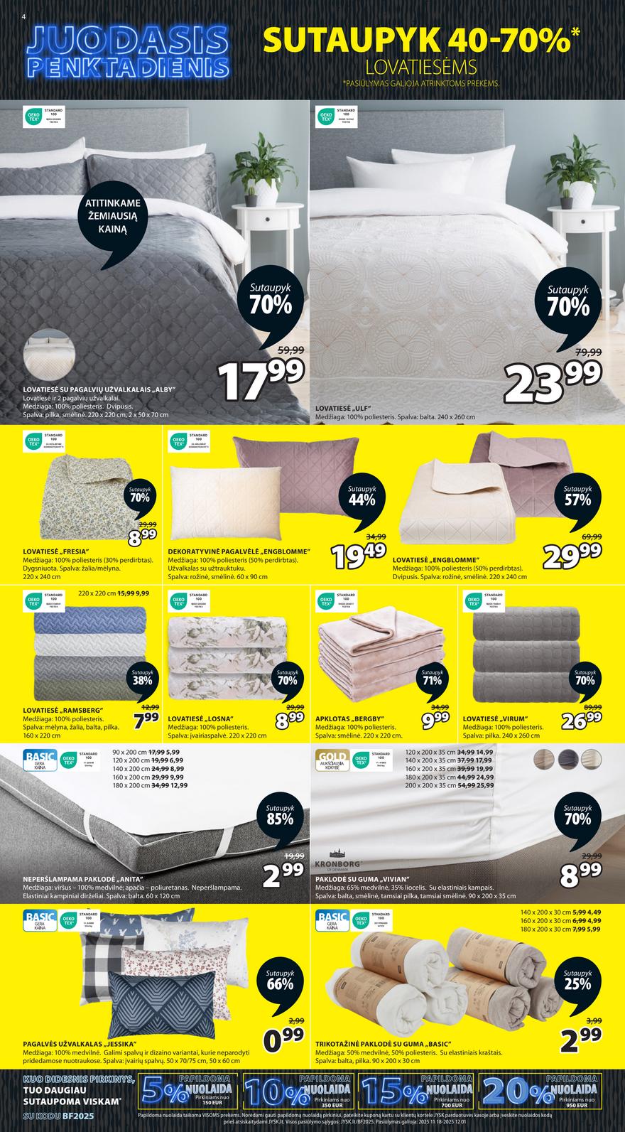 Jysk leidinys akcijos nuo 
  2025-11-18 iki 
  2025-12-01 | Leidinukas.lt puslapis 4