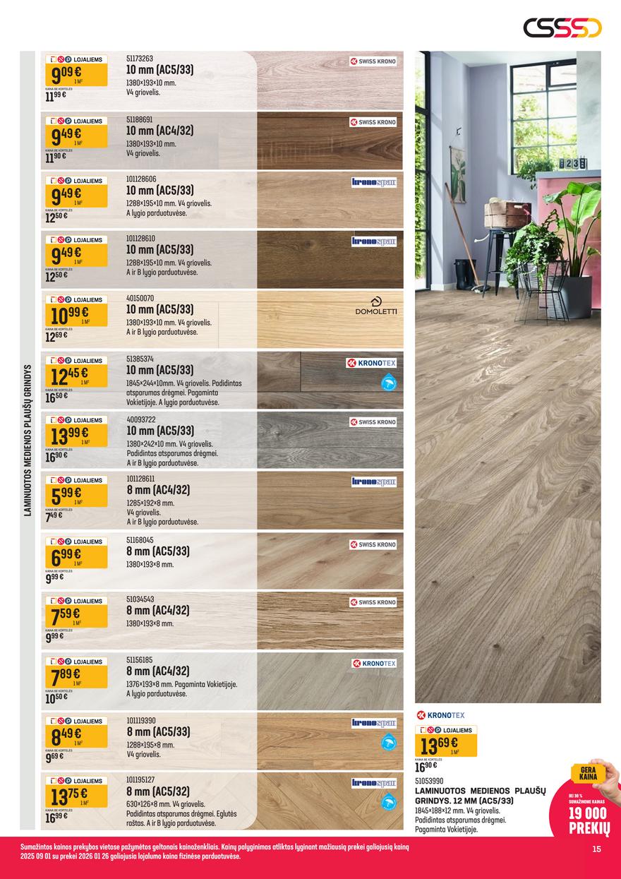 Senukai leidinys akcijos nuo 
  2026-03-04 iki 
  2026-03-30 | Leidinukas.lt puslapis 15
