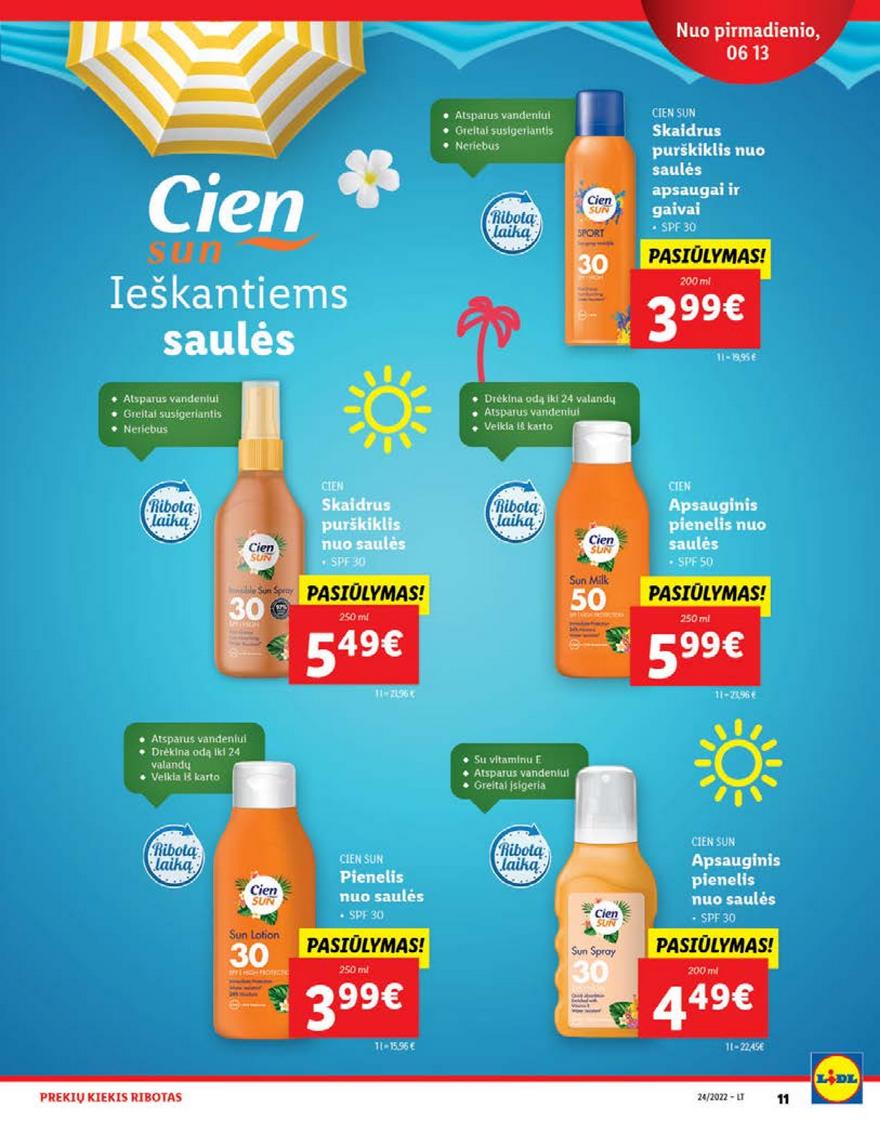 Ldil ne maisto leidinys akcijos nuo 
  2022-06-13 iki 
  2022-06-19 | Leidinukas.lt puslapis 11