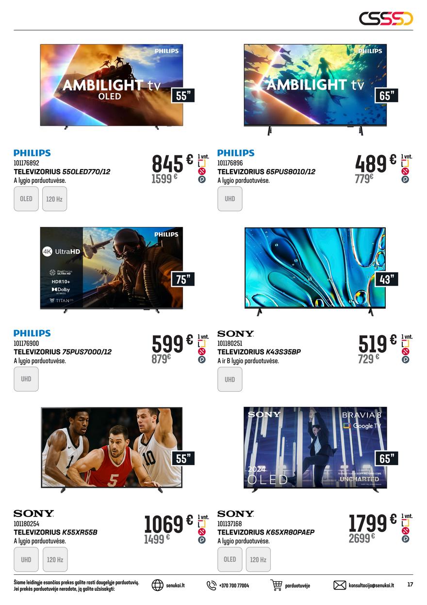 Senukai leidinys akcijos nuo 
  2025-12-03 iki 
  2025-12-29 | Leidinukas.lt puslapis 17