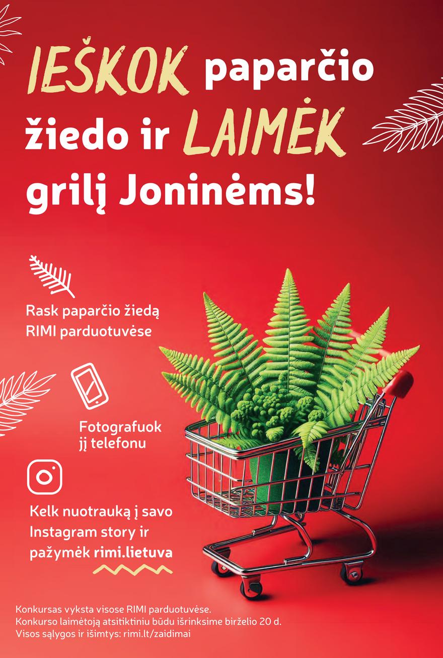 Rimi savaitinis leidinys akcijos nuo 
  2024-06-18 iki 
  2024-06-24 | Leidinukas.lt puslapis 34