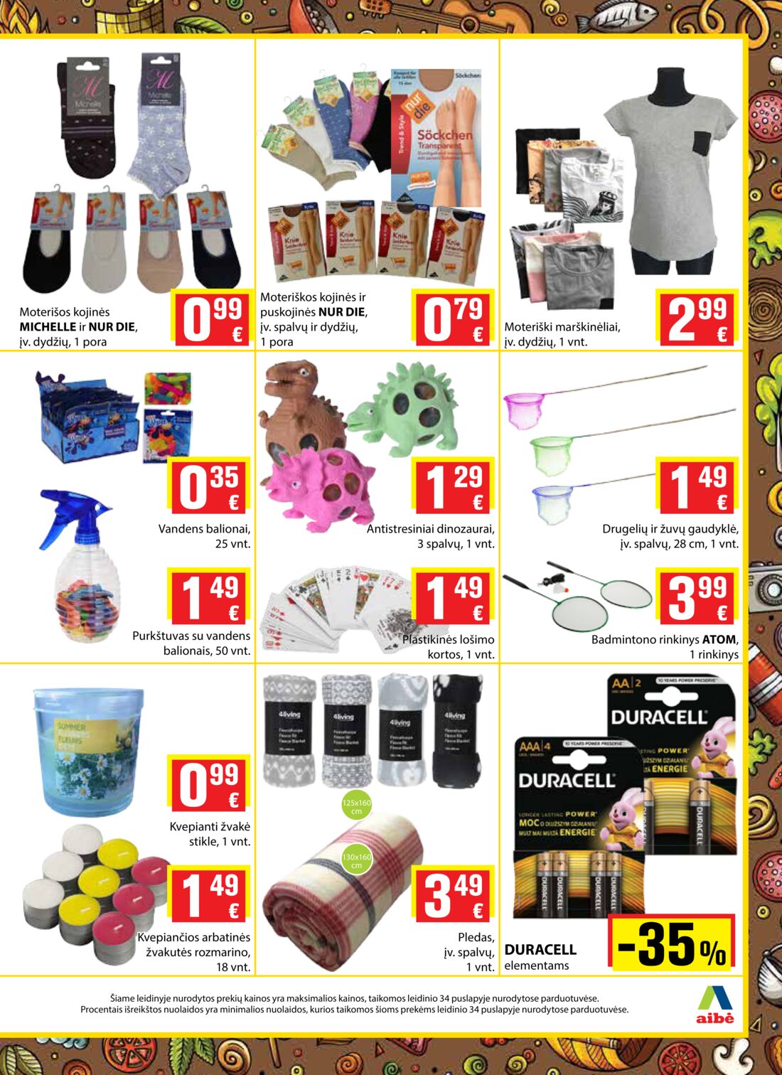 Aibė leidinys akcijos nuo 
  2019-06-13 iki 
  2019-06-25 | Leidinukas.lt puslapis 33