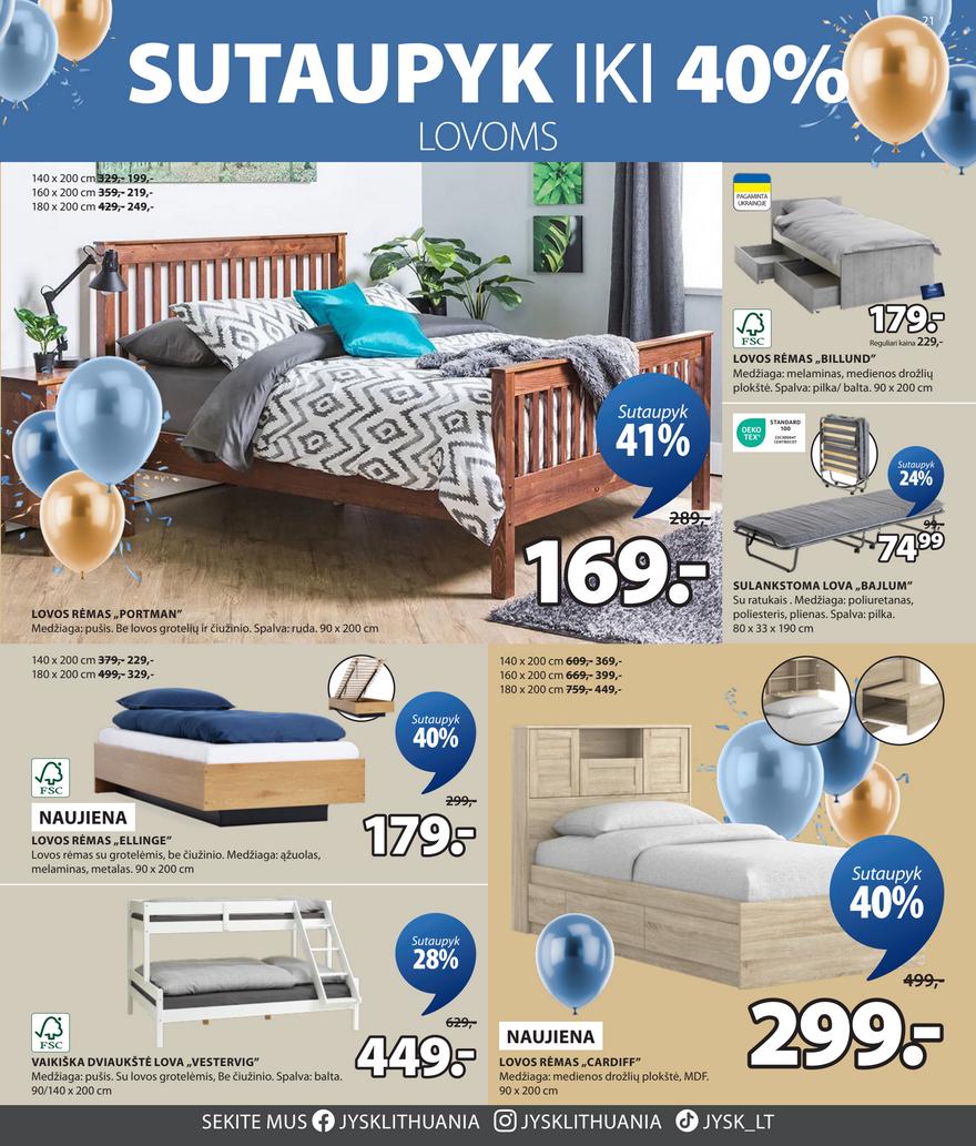 Jysk akcijų leidinys akcijos nuo 
  2025-04-15 iki 
  2025-04-28 | Leidinukas.lt puslapis 21
