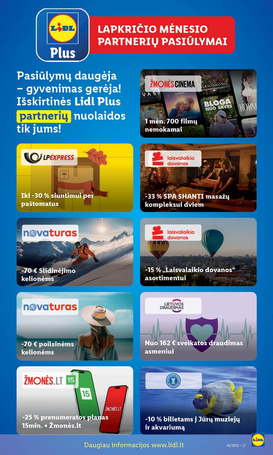 Ldil ne maisto prekių pasiūlymai akcijos nuo 
  2023-11-09 iki 
  2023-11-12 | Leidinukas.lt puslapis 57
