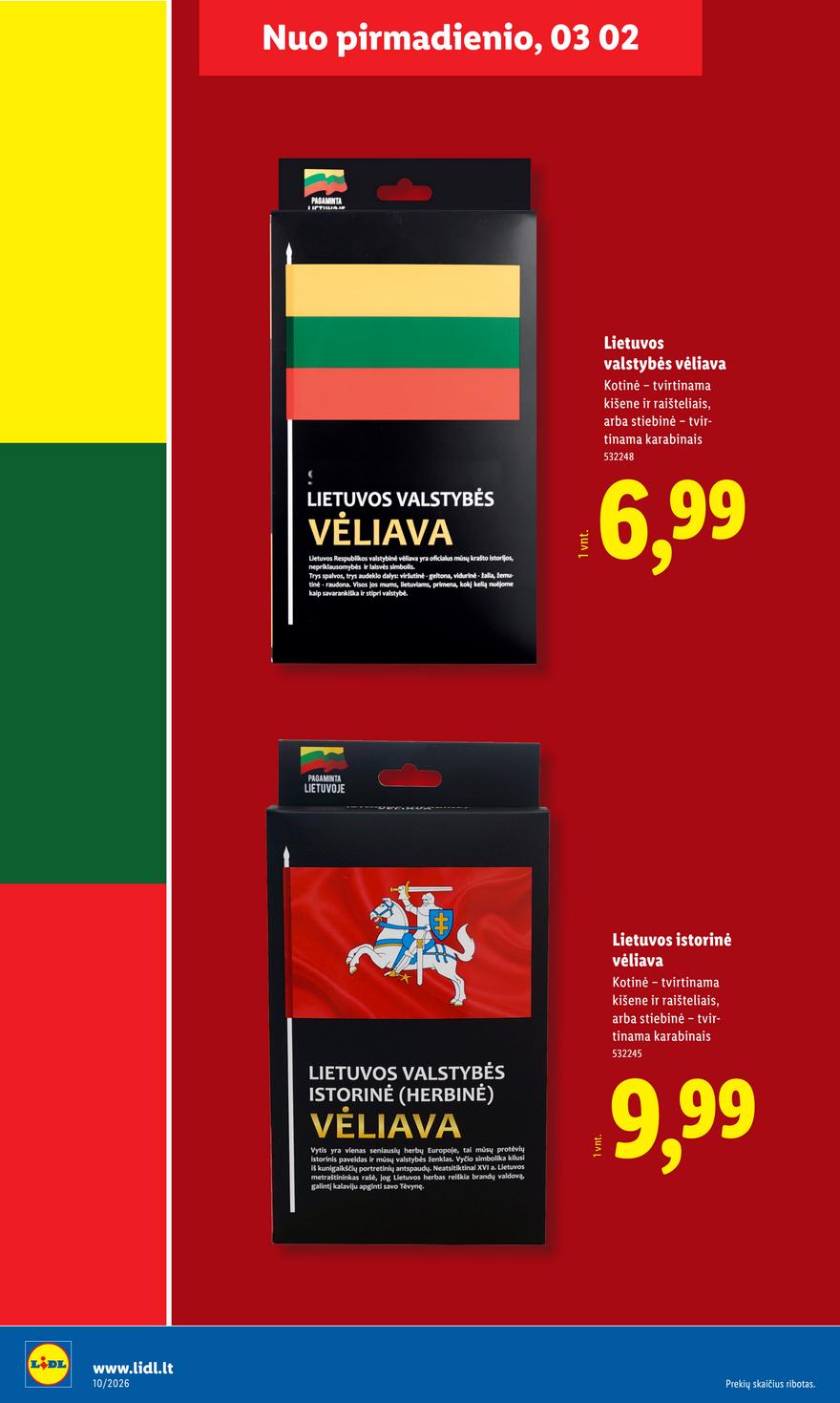 Lidl leidinys naujas akcijos nuo 
  2026-03-02 iki 
  2026-03-08 | Leidinukas.lt puslapis 16