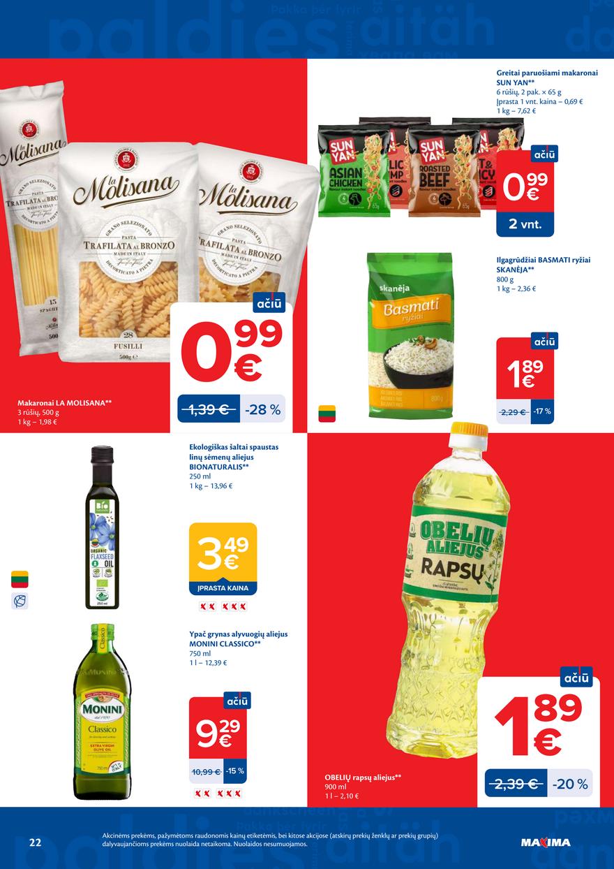 Maxima leidinys akcijos nuo 
  2026-05-26 iki 
  2026-06-01 | Leidinukas.lt puslapis 22