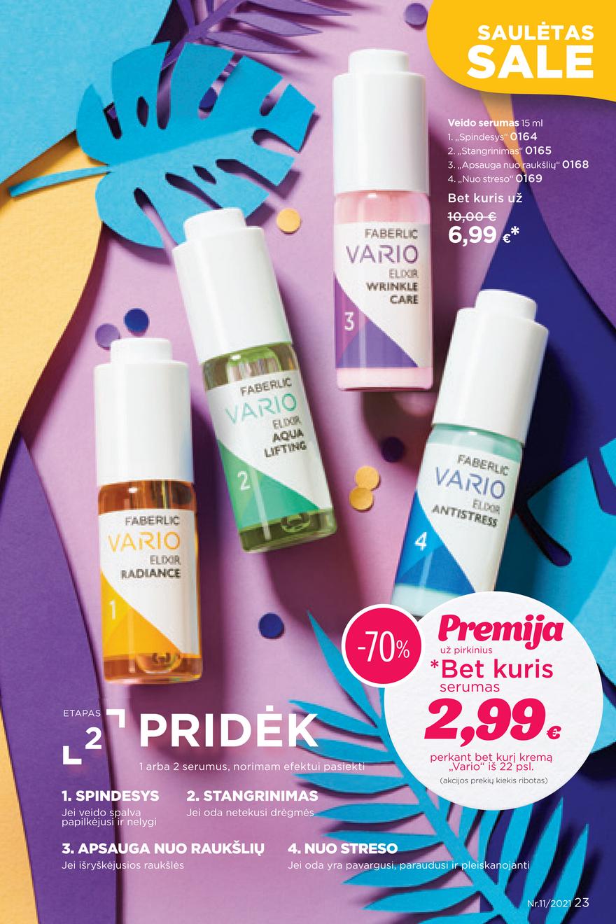 Faberlic katalogas akcijos nuo 
  2021-07-26 iki 
  2021-08-15 | Leidinukas.lt puslapis 23
