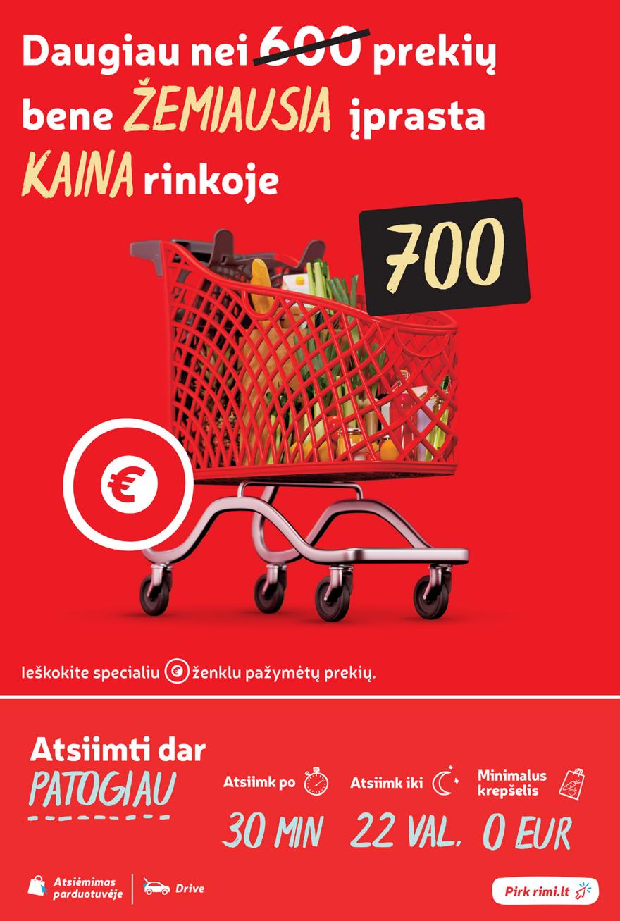 Rimi savaitinis leidinys akcijos nuo 
  2024-01-09 iki 
  2024-01-15 | Leidinukas.lt puslapis 15