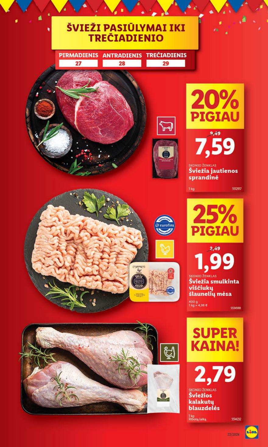Lidl leidinys akcijos nuo 
  2024-05-27 iki 
  2024-06-02 | Leidinukas.lt puslapis 15