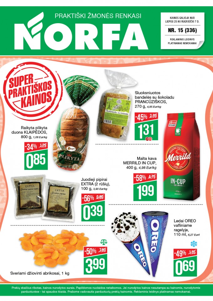 Norfa kaininis leidinys akcijos nuo 
  2019-07-25 iki 
  2019-08-07 | Leidinukas.lt puslapis 1