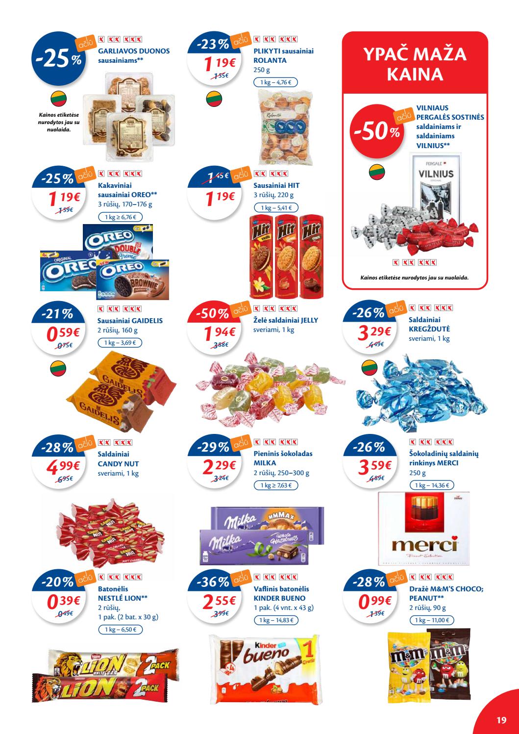 Maxima kaininis leidinys akcijos nuo 
  2021-06-29 iki 
  2021-07-05 | Leidinukas.lt puslapis 19