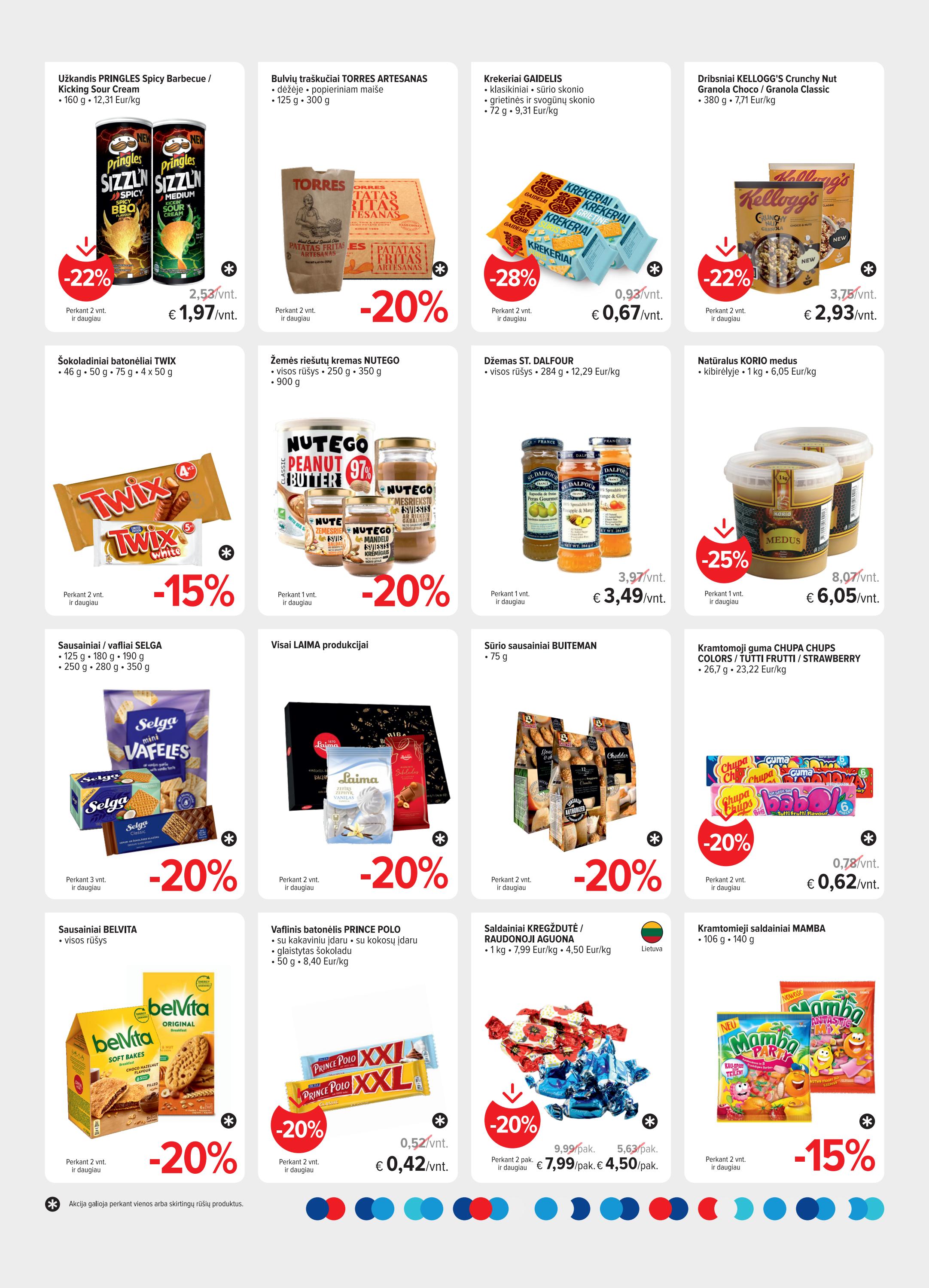 Promo pasiūlymų leidinys akcijos nuo 
  2023-07-19 iki 
  2023-08-01 | Leidinukas.lt puslapis 9