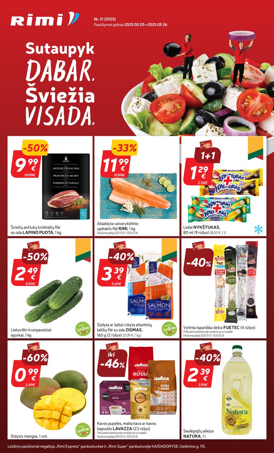 Rimi leidinys 21 akcijos nuo 
  2025-05-20 iki 
  2025-05-26 | Leidinukas.lt puslapis 1