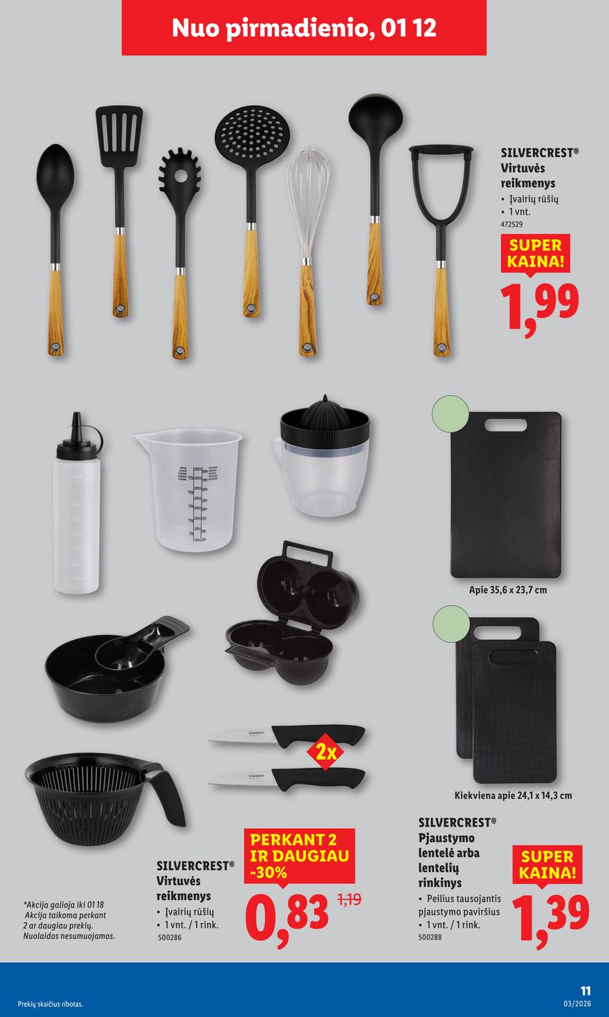 Lidl ne maisto leidinys akcijos nuo 
  2026-01-12 iki 
  2026-01-18 | Leidinukas.lt puslapis 11