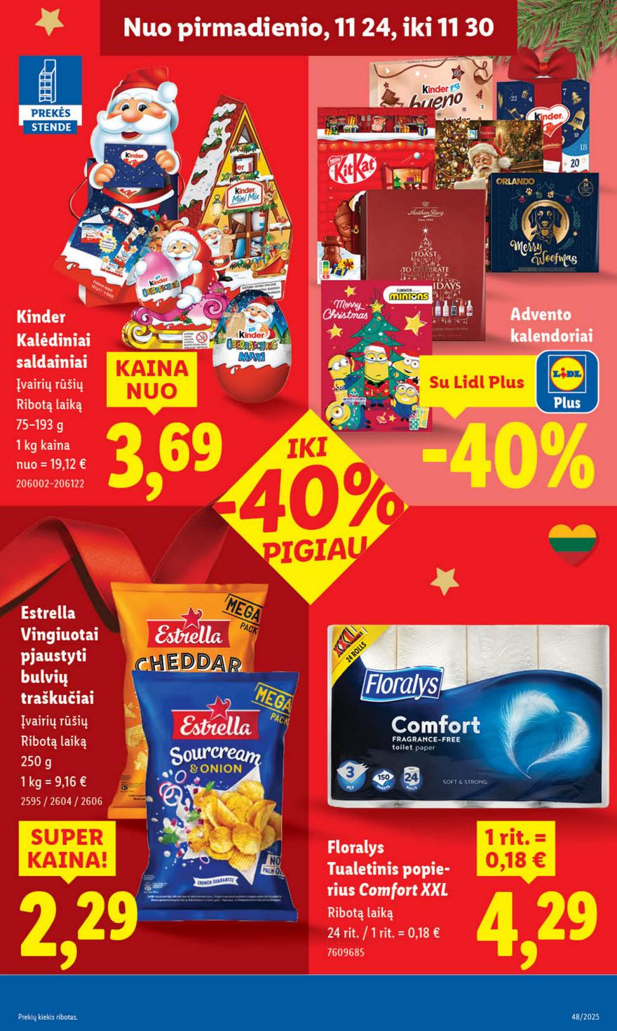 Lidl leidinys naujas akcijos nuo 
  2025-11-24 iki 
  2025-11-30 | Leidinukas.lt puslapis 21