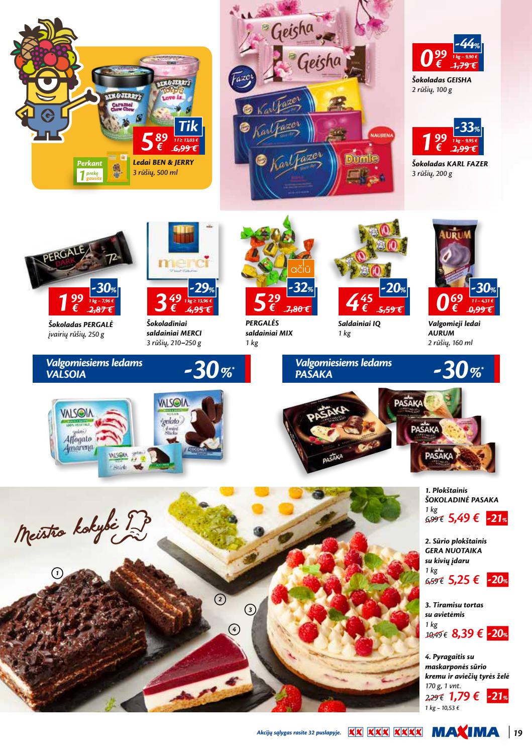 Maxima kaininis leidinys akcijos nuo 
  2019-08-29 iki 
  2019-09-11 | Leidinukas.lt puslapis 19
