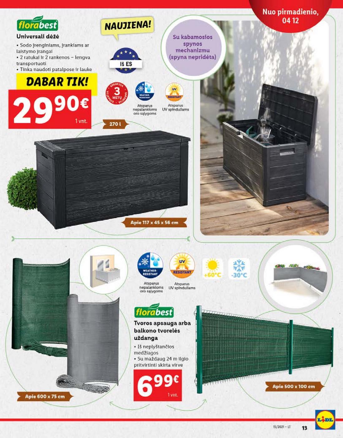 Ldil ne maisto prekių pasiūlymai akcijos nuo 
  2021-04-12 iki 
  2021-04-18 | Leidinukas.lt puslapis 13