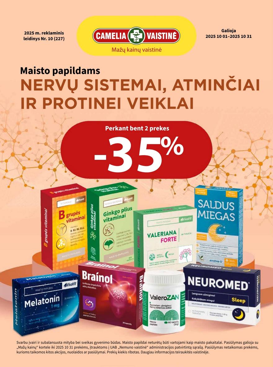 Camelia leidinys akcijos nuo 
  2025-10-01 iki 
  2025-10-31 | Leidinukas.lt puslapis 1