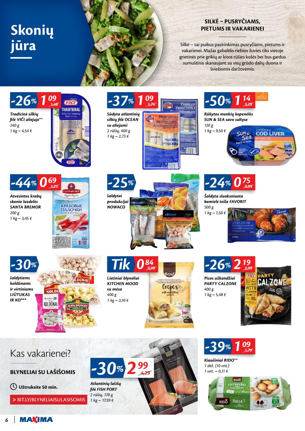 Maxima kaininis leidinys akcijos nuo 
  2019-11-12 iki 
  2019-11-18 | Leidinukas.lt puslapis 6
