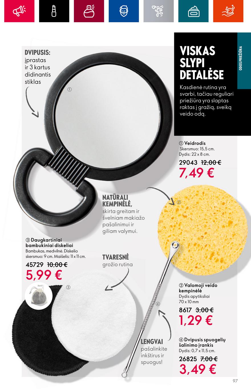 Oriflame katalogas akcijos nuo 
  2023-06-28 iki 
  2023-07-18 | Leidinukas.lt puslapis 97