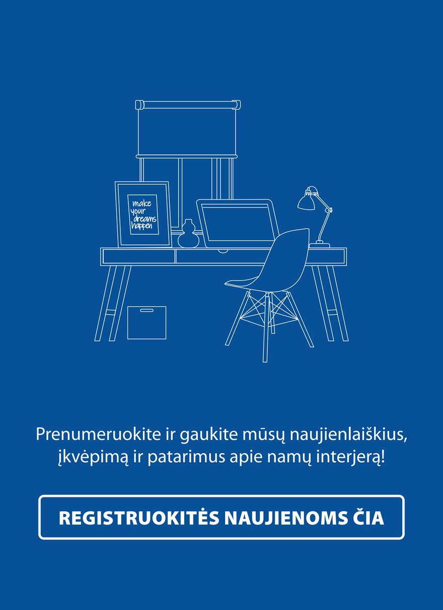 Jysk akcijų leidinys akcijos nuo 
  2026-03-31 iki 
  2026-04-13 | Leidinukas.lt puslapis 25