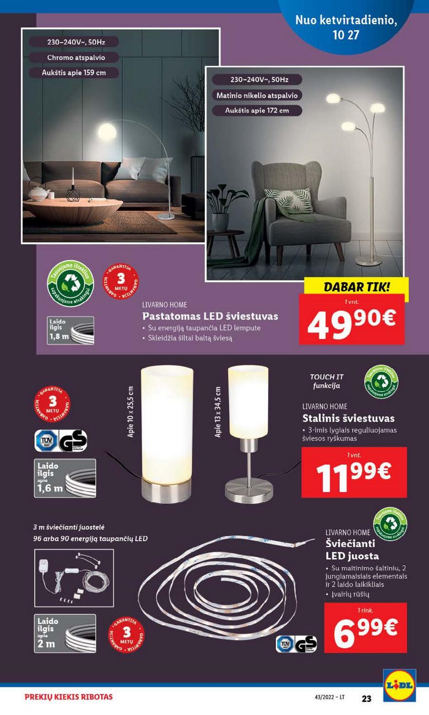 Ldil ne maisto leidinys akcijos nuo 
  2022-10-24 iki 
  2022-10-30 | Leidinukas.lt puslapis 23