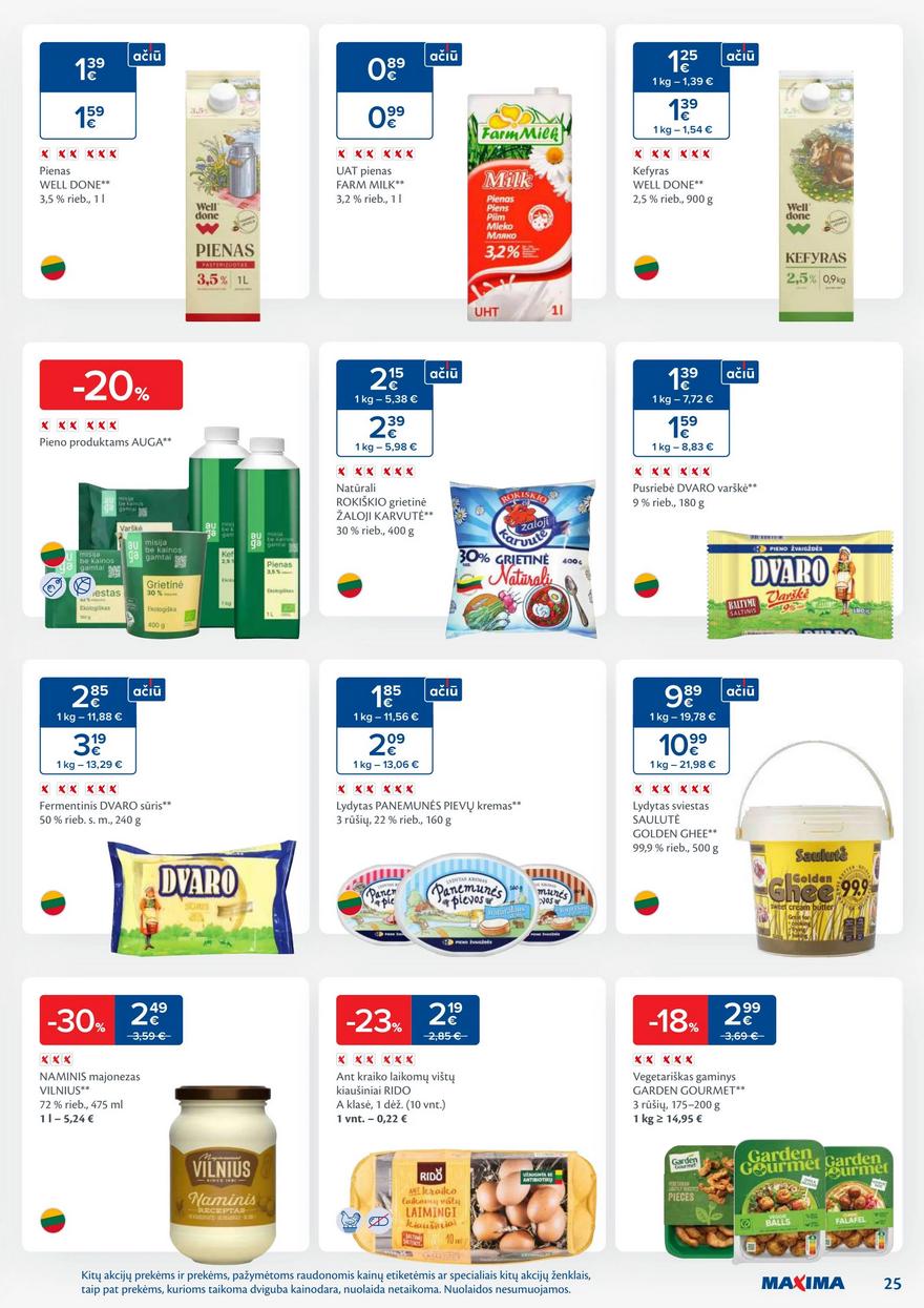 Maxima leidinukas akcijos nuo 
  2025-08-19 iki 
  2025-08-25 | Leidinukas.lt puslapis 25