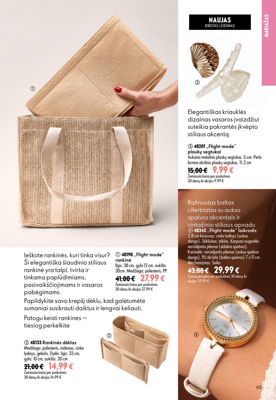 Oriflame katalogas akcijos nuo 
  2026-06-24 iki 
  2026-07-14 | Leidinukas.lt puslapis 65