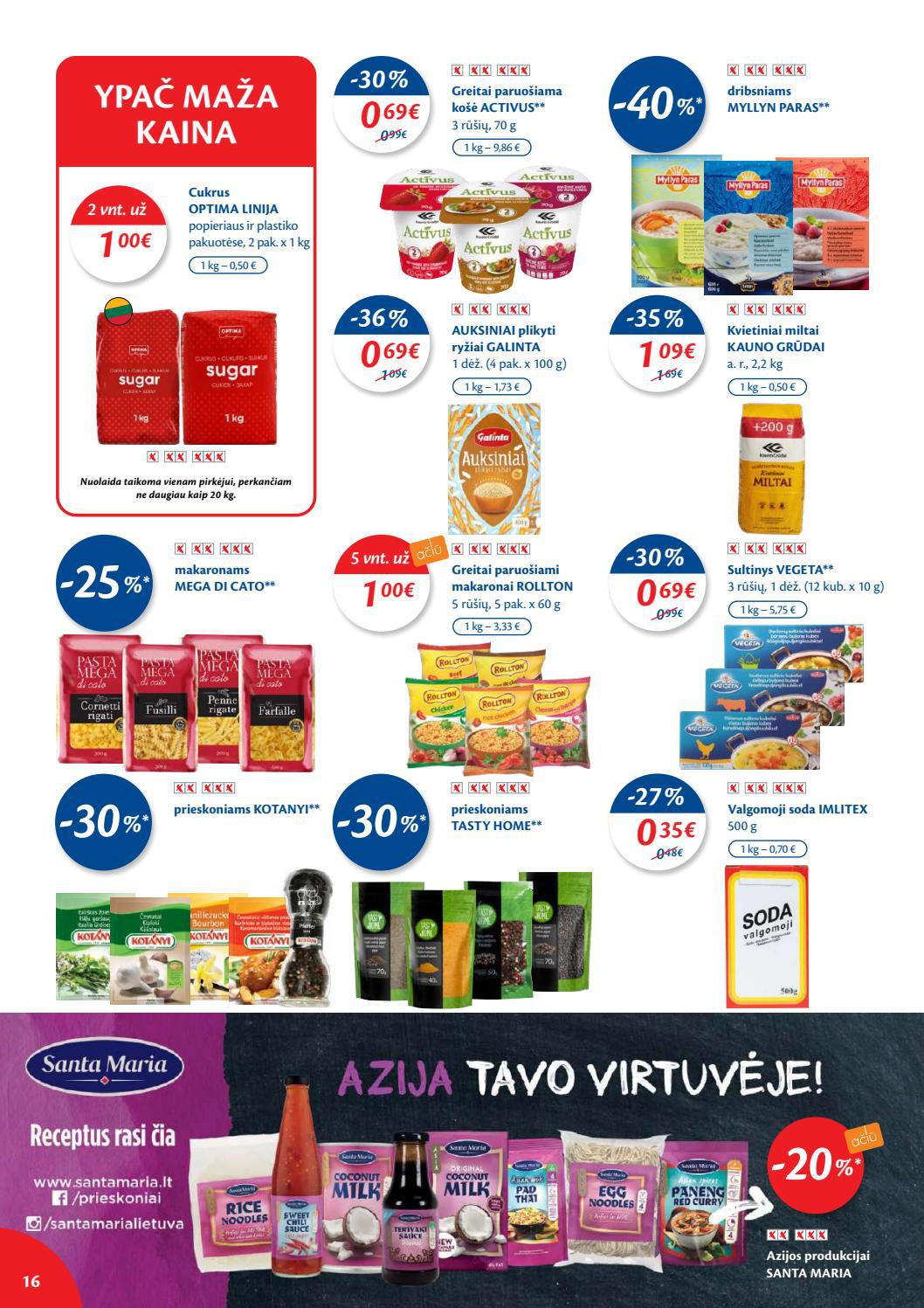 Maxima kaininis leidinys akcijos nuo 
  2021-08-26 iki 
  2021-08-29 | Leidinukas.lt puslapis 16