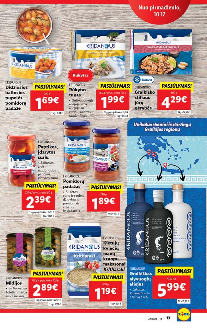 Ldil maisto leidinys akcijos nuo 
  2022-10-17 iki 
  2022-10-23 | Leidinukas.lt puslapis 13
