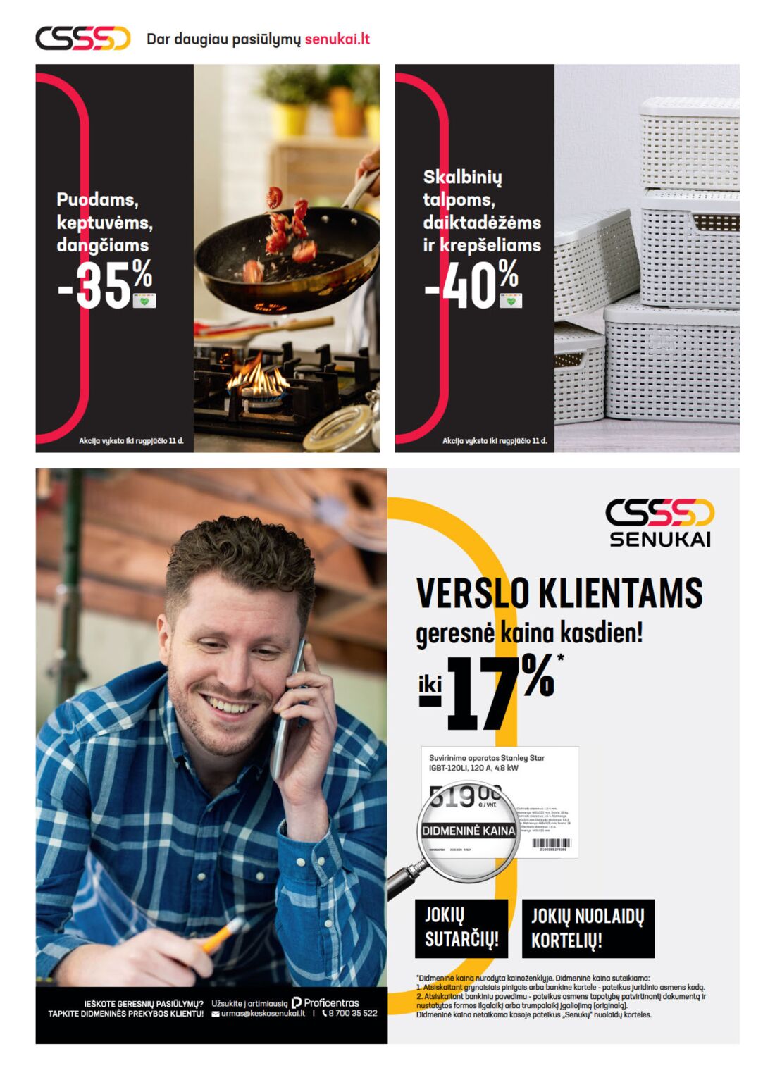 Senukai reklaminis leidinys akcijos nuo 
  2020-07-22 iki 
  2020-08-10 | Leidinukas.lt puslapis 56