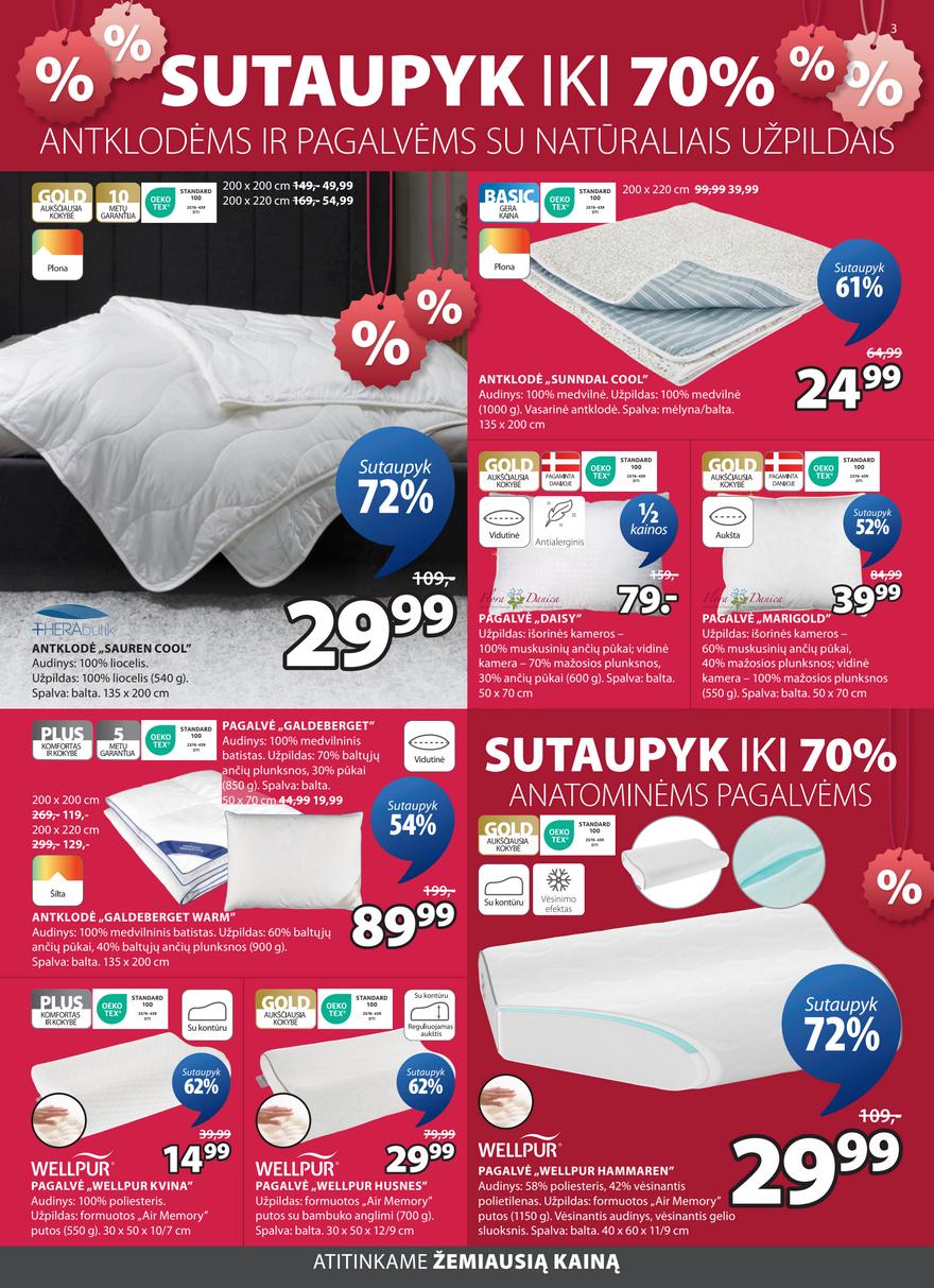 Jysk leidinys akcijos nuo 
  2026-01-06 iki 
  2026-01-19 | Leidinukas.lt puslapis 3