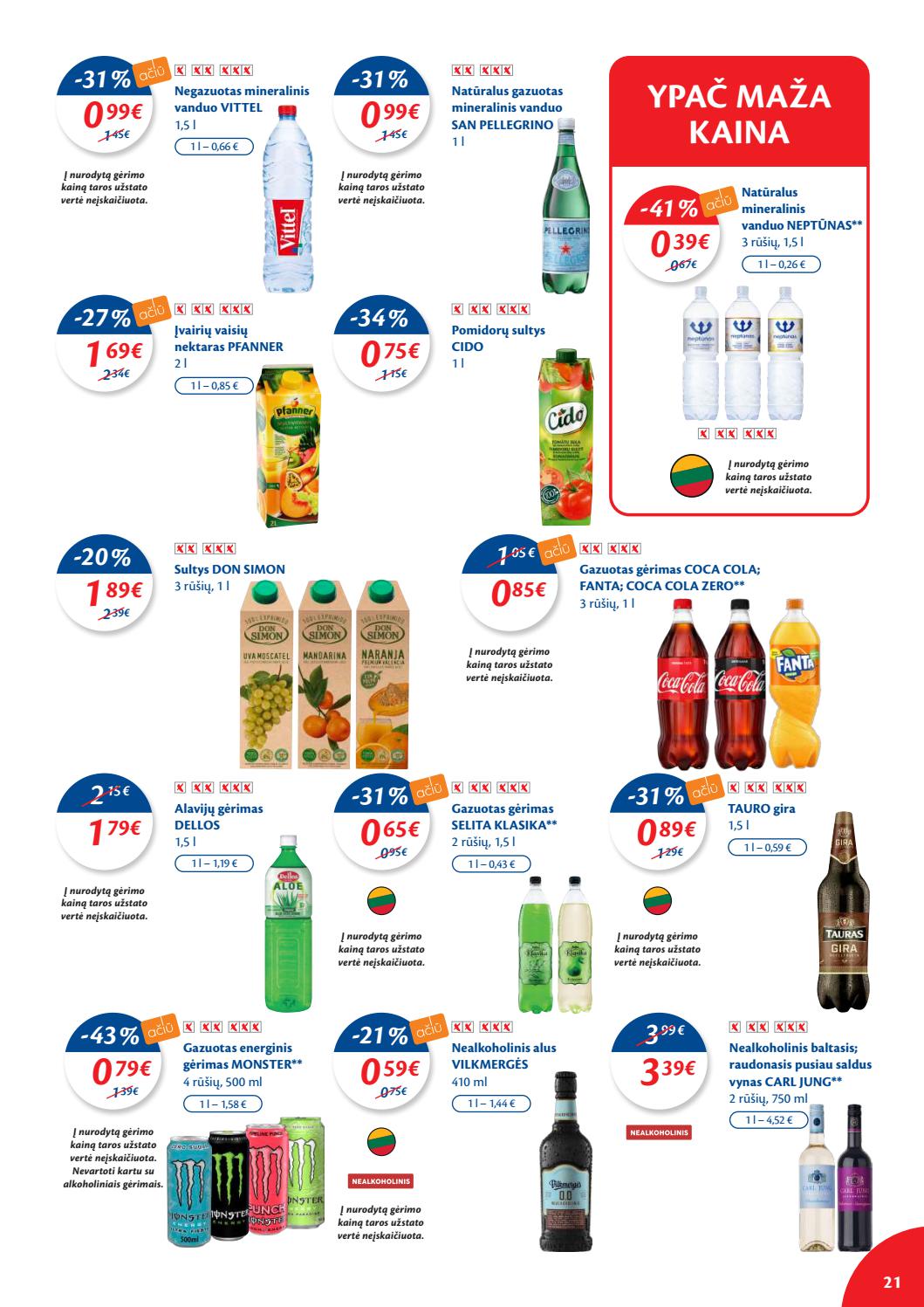 Maxima kaininis leidinys akcijos nuo
2021-04-06 iki
2021-04-12 | Leidinukas.lt puslapis 21