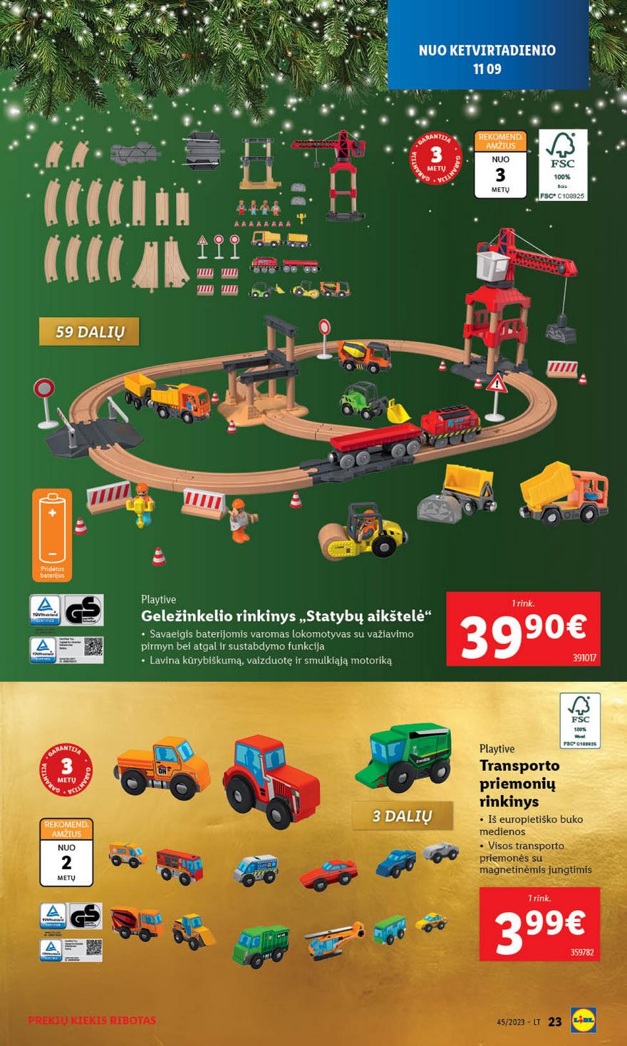 Ldil ne maisto leidinys akcijos nuo 
  2023-11-06 iki 
  2023-11-12 | Leidinukas.lt puslapis 23