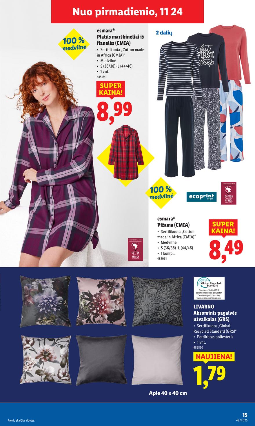 Lidl leidinys akcijos nuo 
  2025-11-24 iki 
  2025-11-30 | Leidinukas.lt puslapis 15