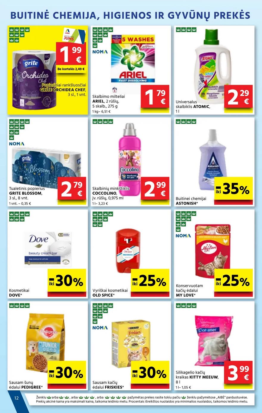 Aibė leidinys 26 akcijos nuo 
  2024-09-26 iki 
  2024-10-08 | Leidinukas.lt puslapis 12