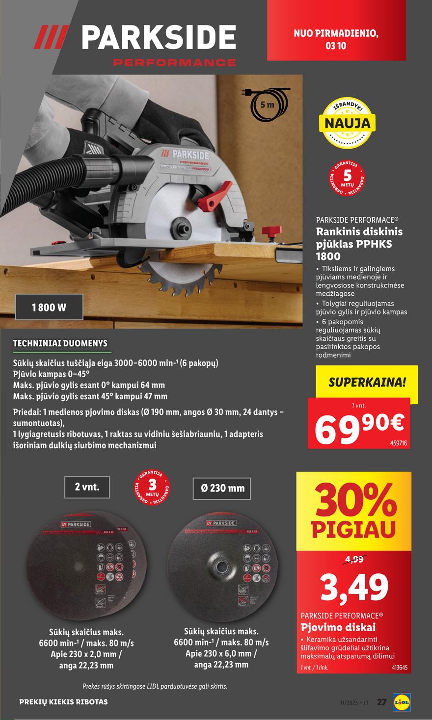 Lidl ne maisto leidinys akcijos nuo 
  2025-03-10 iki 
  2025-03-16 | Leidinukas.lt puslapis 27